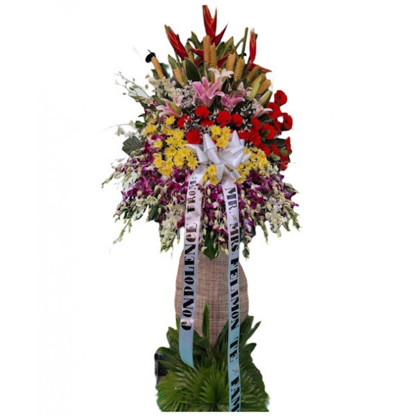 Assorted Flowers Funeral