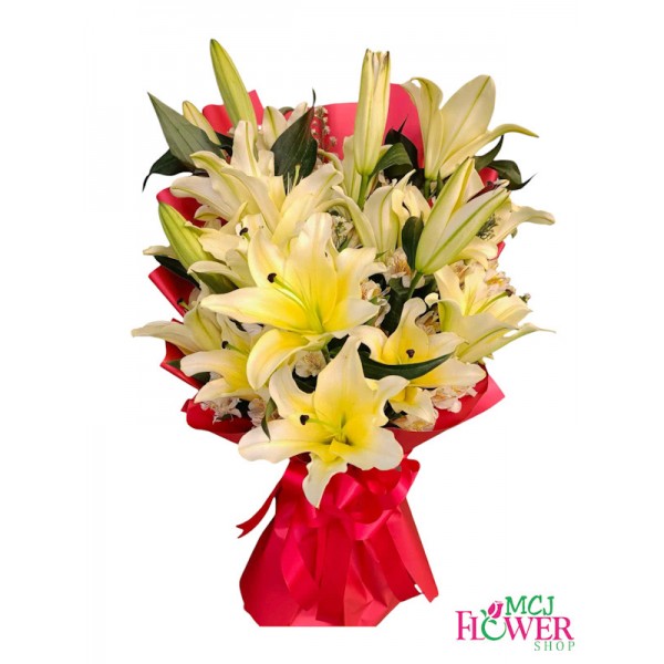 Golden Stargazer Lily