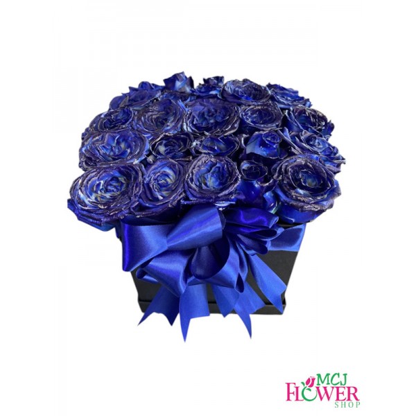 Box of Blue Rose